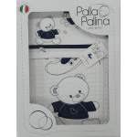 COMPOSE' PIQUET COPERTINA E LENZUOLINO CARROZZINO PALLA PALLINA TESS.NIDO ART.16210C