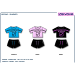 COMPLETO MEZZA MANICA  GIVOVA  F ART.7446K0189  TG.8-16ANNI
