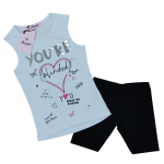 COMPLETO MEZZA MANICA   BEMBO FRIZ  F  ART.69182  TG.3-7ANNI
