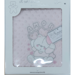 COPERTINA DUBLE FACE RICAMATA LETTINO  NAZARENO GABRIELLI ART.NG4832 DIS1-2