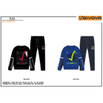 TUTA  FELPA GIRO   GIVOVA  M  ART.7431T0173  TG.8-16ANNI