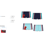 BOXER  MARE SPIDERMAN M  ART.EX1890  TG.3-8ANNI