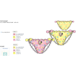 MUTANDINA  MARE MINNIE F  ART.EX0507   TG.12-36MESI