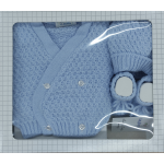 GIACCHINA SCARPETTA E CAPPELLINO LANA LA ROCCA ART.P413