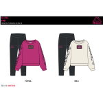 TUTA FELPA GIRO  KAPPA  F  ART.8041T0040  TG.8-16ANNI