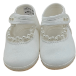 SCARPETTA BATTESIMO  CHECH F ART.RF249  TG.16-18