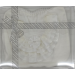 MUTANDINA RICCETTO PIZZO  COTONE CHEC  F ART.CLT224  TG.3/6-9/12