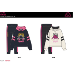 TUTA FELPA  CAPPUCCIO  KAPPA  F  ART.8061T0068  TG.3-7ANNI