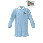 GREMBIULE ASILO SIGGI M  ART.33GR4039CIELO  TG.2-7ANNI