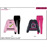 TUTA FELPA COTONE GIRO  GIVOVA   F  ART.7465T00016  TG.3-7ANNI