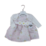 VESTINA MM CON GIACCHINO  MINI KISS  F ART.4505  TG.3--30MESI