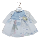 VESTINA MM CON GIACCHINO  MINI KISS  F ART.4509  TG.12--30MESI