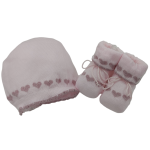 SET CAPPELLINO E SCARPETTA COTONE CAVEJA F  SET C47