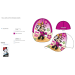 CAPPELLINO TESSUTO MINNIE F  ART.EX4008  TG.52-54