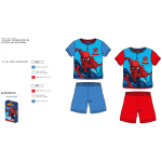 PIGIAMA MEZZA MANICA SPIDERMAN  M   EX2071  TG.3-8ANNI