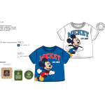 MAGLIETTA  MEZZA MANICA MICKEY M  ART.EX0071  TG.6-24MESI