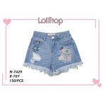 SHORT JEANS  F  ART.N7429  TG.8-16 