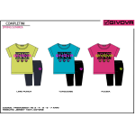 COMPLETO MEZZA MANICA   GIVOVA F  ART.7466K00021  TG.3-7ANNI