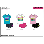 COMPLETO MEZZA MANICA   GIVOVA F  ART.7466K00024  TG.3-7ANNI