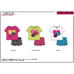COMPLETO MEZZA MANICA  GIVOVA  F  ART.7486K00016  TG.12-36MESI