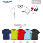 MAGLIETTA MEZZA MANICA  LOTTO  M  ART.TL16010  TG.8-16ANNI