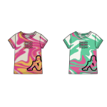 MAGLIETTA MEZZA MANICA  KAPPA F   ART.8046M00067  TG.8-16ANNI