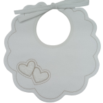 BAVETTA ELEGANTE DUE CUORI  CONF.1PZ