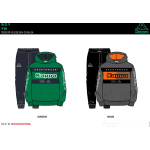 TUTA FELPA  CAPPUCCIO  KAPPA  M  ART.8031T0017  TG.8-16ANNI