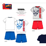 COMPLETO MEZZA MANICA SPIDERMAN  M   YE10187  TG.3-8ANNI