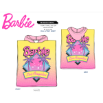 PONCHO  MARE SPUGNA BARBIE  F ART.YE18260
