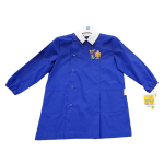 GREMBIULE SCUOLA  SIGGI M   ART.33GR4091BLU  TG.6-15ANNI