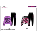 TUTA  FELPA  GIVOVA  F  ART.7441T00002  TG.8-14ANNI