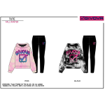 TUTA  FELPA CAPPUCCIO   GIVOVA  F  ART.7441T00010  TG.8-14ANNI