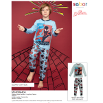 PIGIAMA ML  CALDO COTONE  SPIDERMAN M   MV40M4404  TG.3/4-9/10ANNI