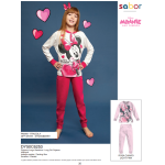 PIGIAMA ML  CALDO COTONE  MINNIE  F  DY50C6253  TG.3/4-9/10ANNI