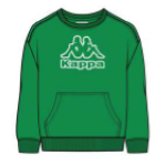 FELPA GIRO   KAPPA  M  ART.8051F0062  TG.3-7ANNI