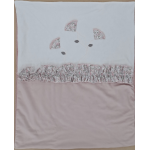 COPERTINA CINIGLIA  HOPLA BABY  F  VIOLA  ART.C24.5260  TG. UNICA