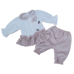 COPRIFASCE  CINIGLIA HOPLA BABY  F  VIOLA  ART.C24.5212  TG.0/1-3/6MESI