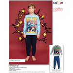 PIGIAMA ML  FELPA  AVANGERS M   MV40G7404  TG.3/4-9/10ANNI