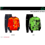 TUTA FELPA GIRO  KAPPA  M  ART.8051T0006  TG.3-7ANNI