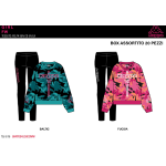 TUTA FELPA GIRO  KAPPA  F  ART.8041T0040  TG.8-16ANNI