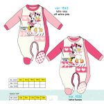 PIGIAMONE  FELPATO  MINNIE F   WL2039  TG.6-24MESI