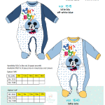 PIGIAMONE  FELPATO  MICKEY M   WL2042  TG.6-24MESI