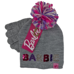 CAPPELLINO E  GUANTO LANA BARBIE  F  ART.XH4147  TG.52-54