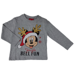MAGLIETTA ML  MICKEY NATALE  M  ART.HW1240  TG. 3-6ANNI