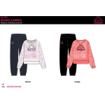 TUTA FELPA COTONE GIRO  KAPPA  F  ART.8065T0093  TG.3-7ANNI