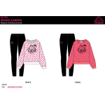 TUTA FELPA COTONE GIRO KAPPA  F  ART.8045T0095  TG.8-14ANNI
