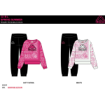 TUTA FELPA COTONE GIRO KAPPA  F  ART.8045T0093  TG.8-14ANNI