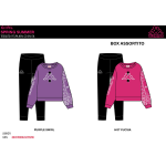 TUTA FELPA COTONE GIRO KAPPA  F  ART.8045T0096  TG.8-14ANNI