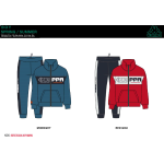 TUTA FELPA COTONE ZIP  KAPPA  M  ART.8055T0201  TG.3-7ANNI